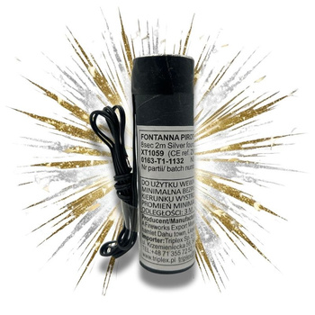 Fontanna iskier 2m czas 20 sekund